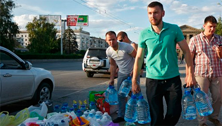 ВИЛАЯТ Г1АЛГ1АЙЧЕ. Москва приказал переселить в Ингушетию сотни русских беглецов из Украины 