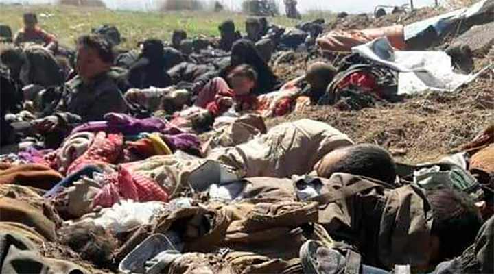 ШАМ. Кровавая резня в лагере беженцев близ Багуза. Убиты около 1 тысячи человек