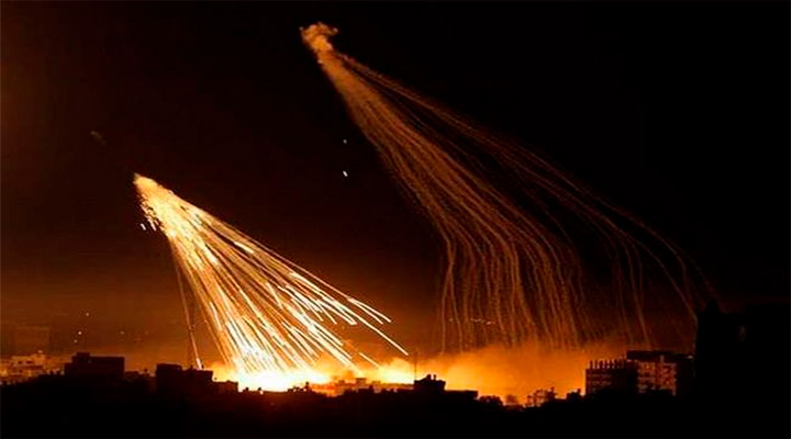 ШАМ. Русские пытаются прорваться на юг Идлиба, используя фосфорные бомбы и дроны