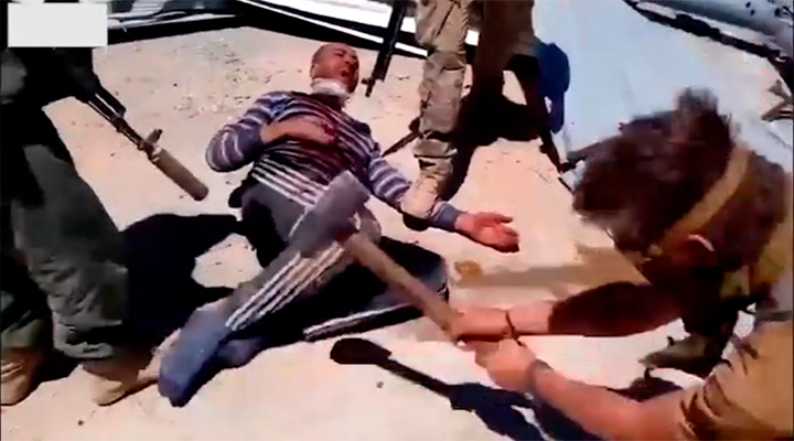 Садистский опыт зверских пыток и убийств, полученный в Чечне, русские применяют в Сирии