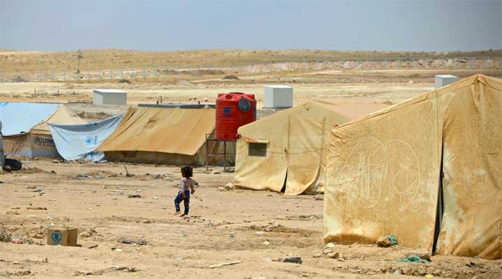 В американо-курдском концлагере аль-Хол содержатся 40 тыс. детей. Они умирают от истощения и болезней