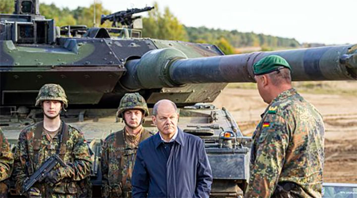 Шольц все же решился. Германия передаст Украине партию танков Leopard 2