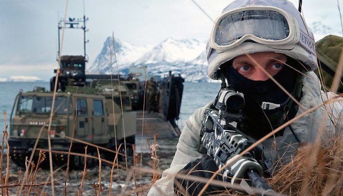 Норвегия разместила у себя британский спецназ морской пехоты на случай войны с Россией