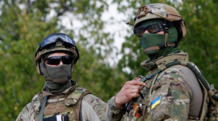 Украинские спецназовцы готовятся к десантной операции в Крыму