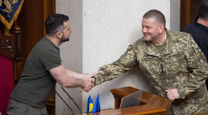 Западные союзники Украины нервничают из-за желания Зеленского избавиться от Залужного