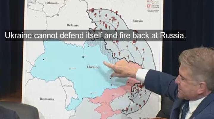 В конгрессе США представили карту целей для ударов по территории России